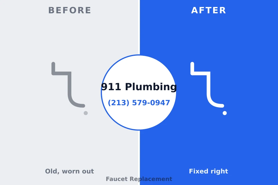 Before and after: plumbing company Vernon, TX